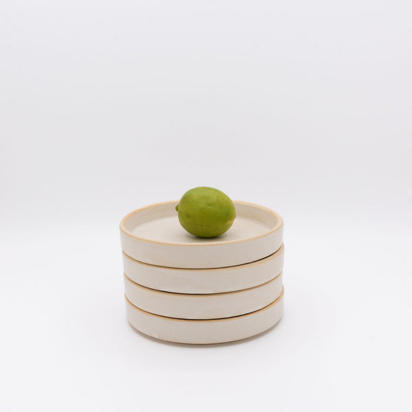 Bread Plate 4-Pack - Clotted Cream