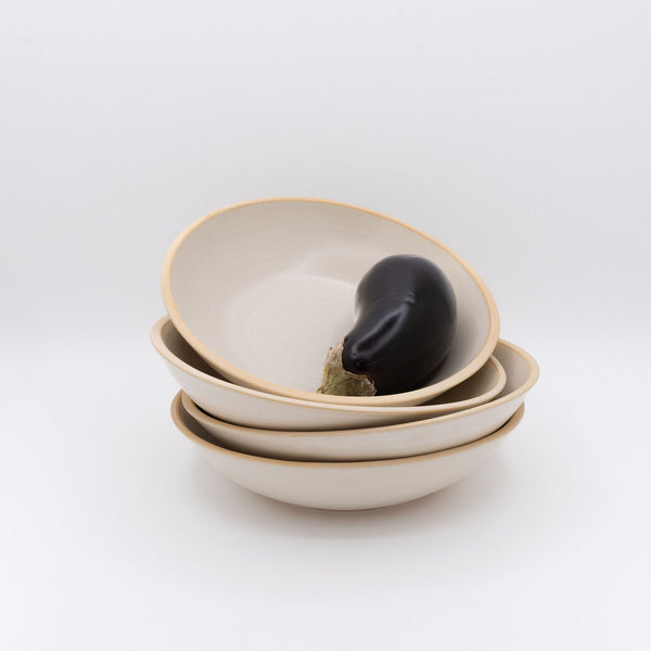 Pasta Bowl 4-Pack - Clotted Cream