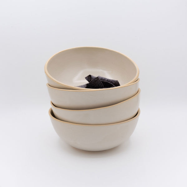 Noodle Bowl 4-Pack - Clotted Cream