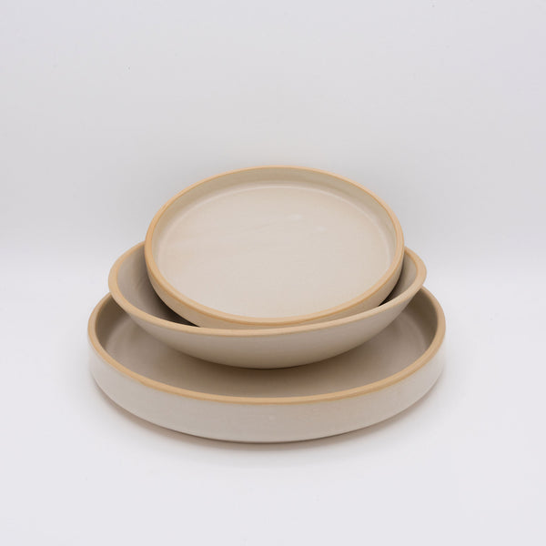 3-Piece Place Setting - Clotted Cream