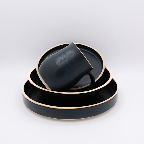 4-Piece Place Setting - Storm Cloud