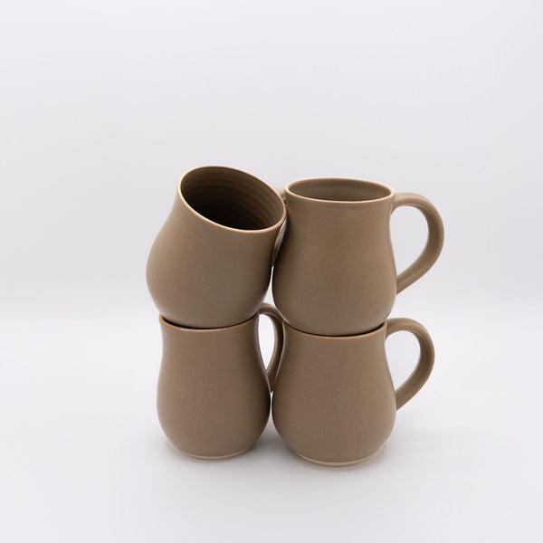 Honeypot Mug 4-Pack - Latte