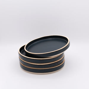 Breakfast Plate 4-Pack - Storm Cloud