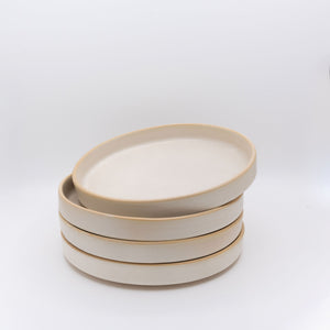 Dinner Plate 4-Pack - Clotted Cream