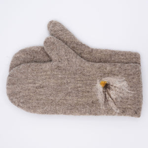 Felted Merino Wool Oven Mitts