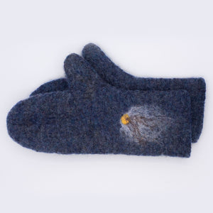 Felted Merino Wool Oven Mitts