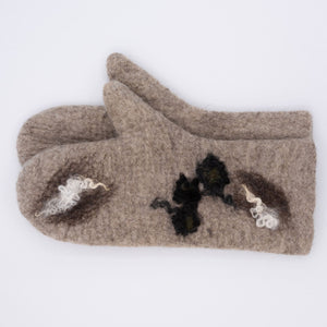 Felted Merino Wool Oven Mitts